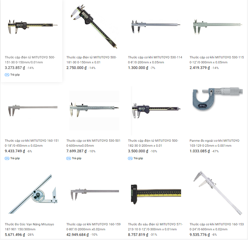 hang tram mau ma co san