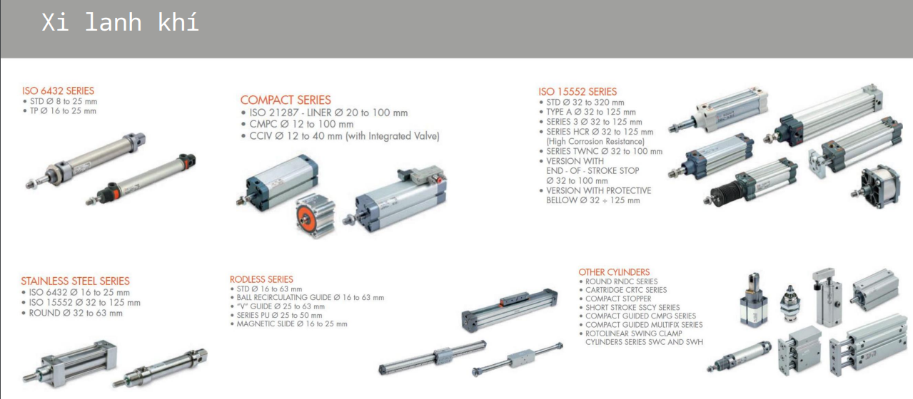 xi lanh khí