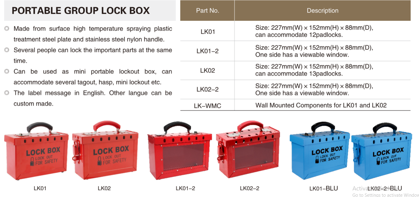 Hộp khóa prolockey