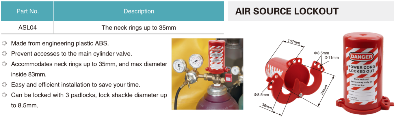 Khóa Khí Nén Prolockey