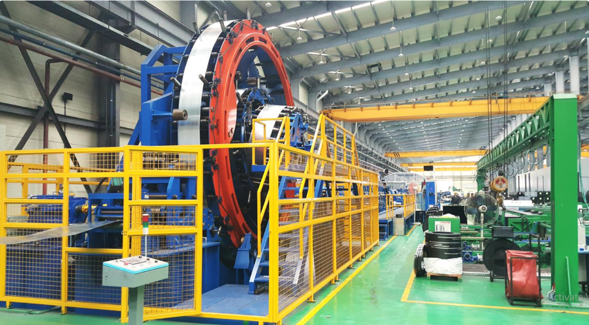 dây chuyền cán ống