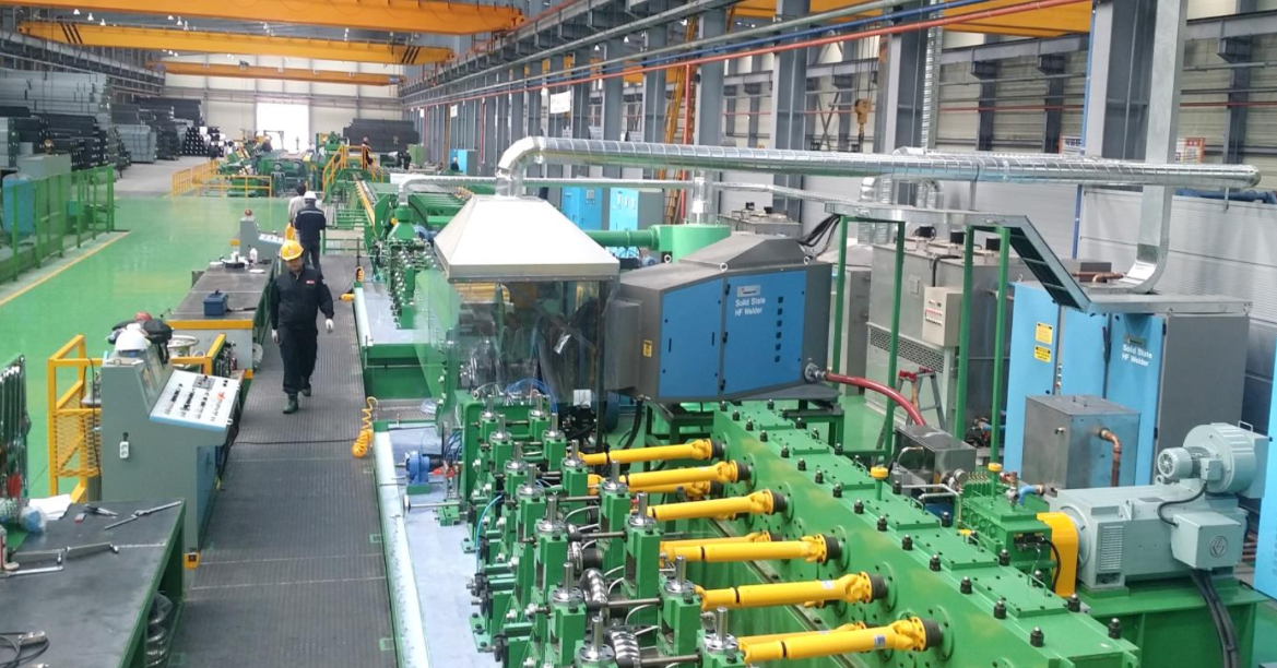 dây chuyền cán ống