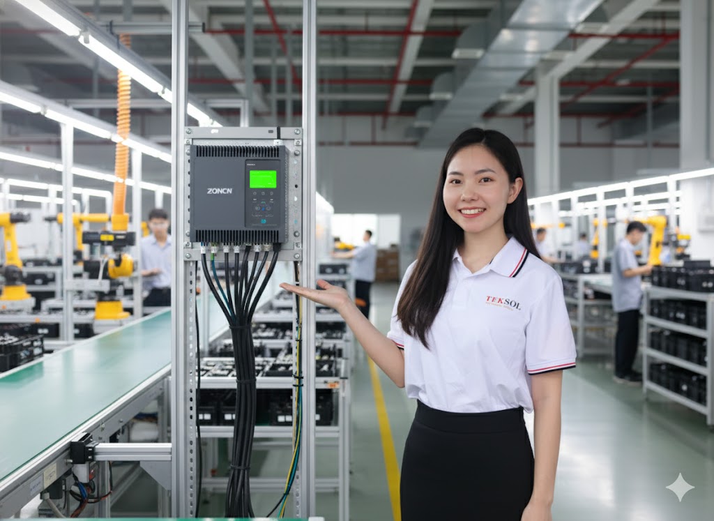 gioi thieu bien tan zoncn trong nha may