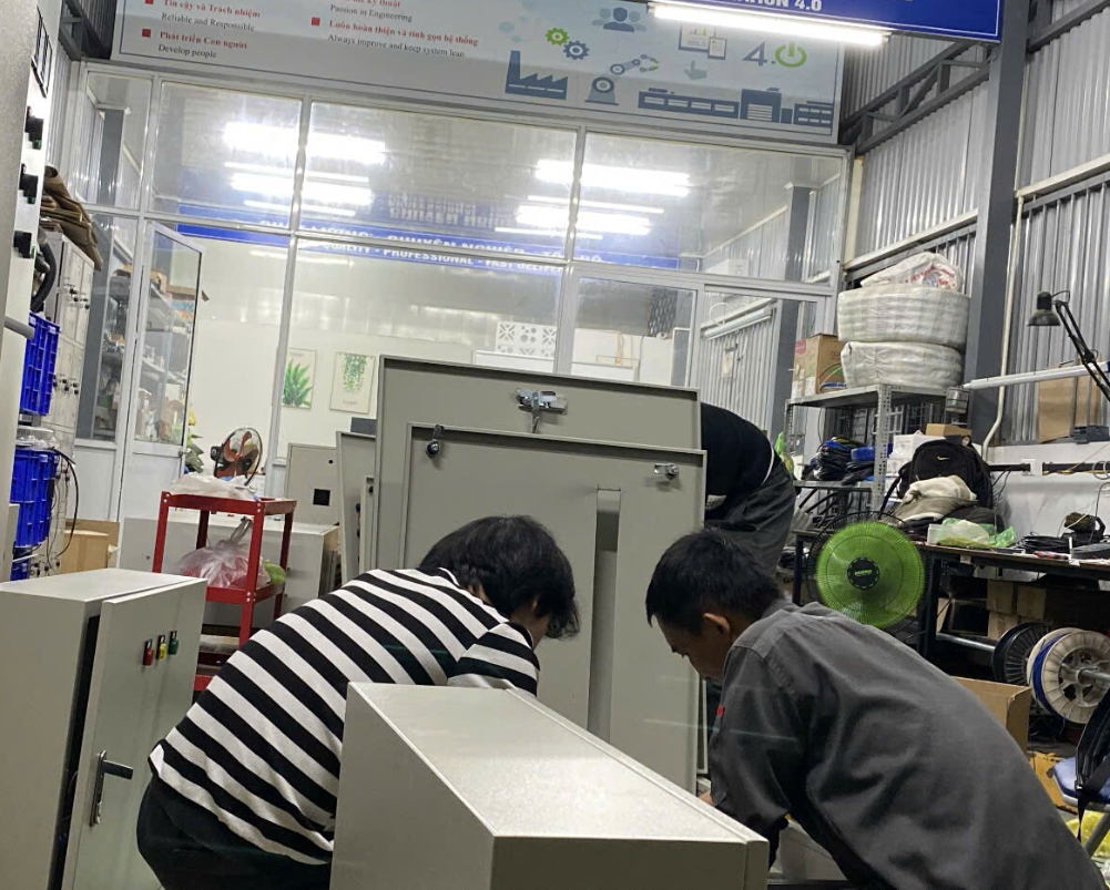 ky thuat teksol lap dat tu dien bien tan cho may ly tam may khuay may tron tai xuong