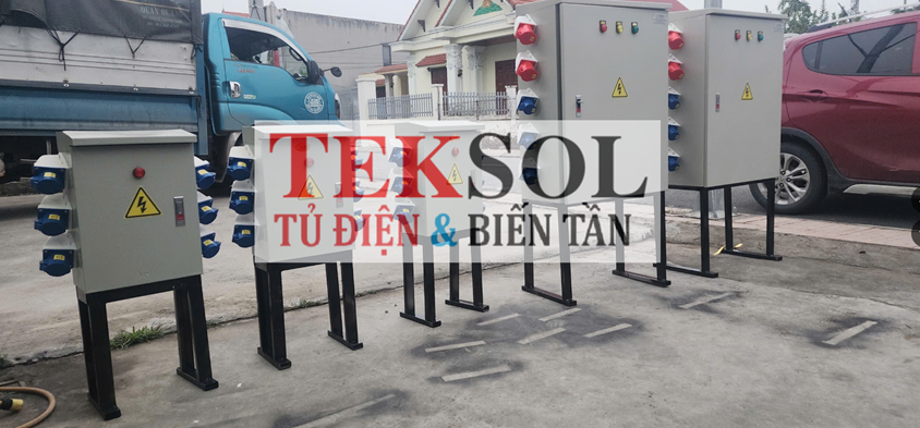 tủ tạm công trình ngoài trời