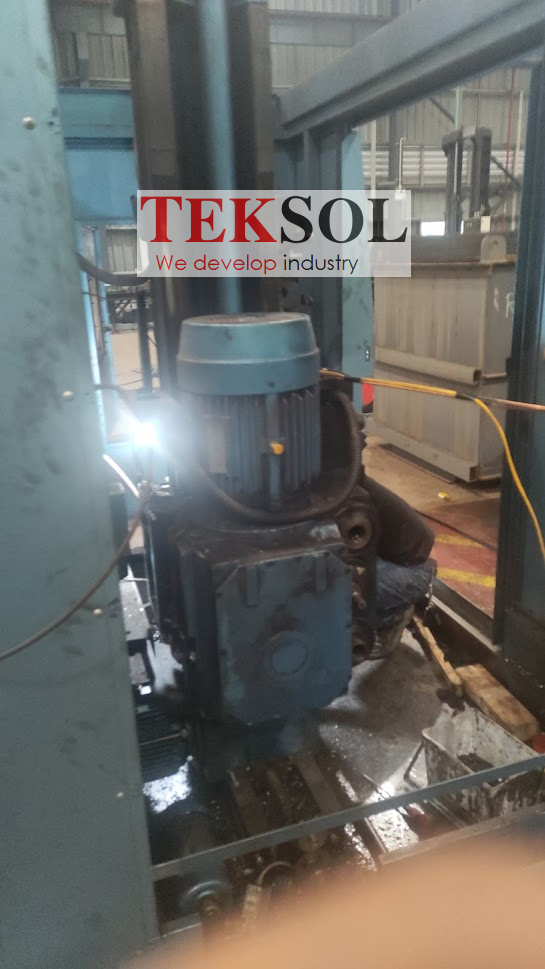 Sửa chữa máy vát mép nhà máy kết cấu thép