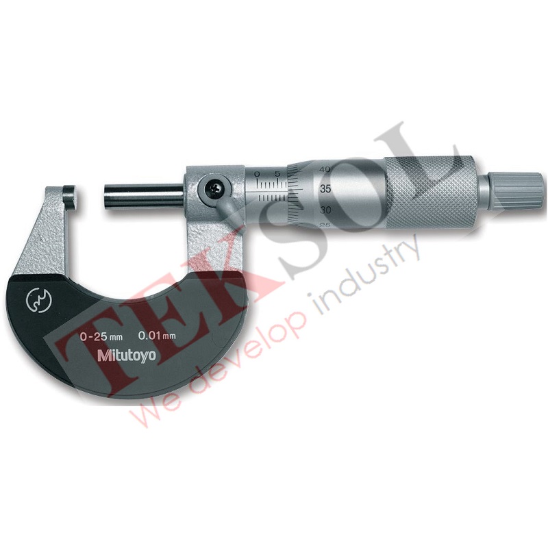 Panme đo ngoài hiển thị số 193-102, 25-50mm x 0.01mm