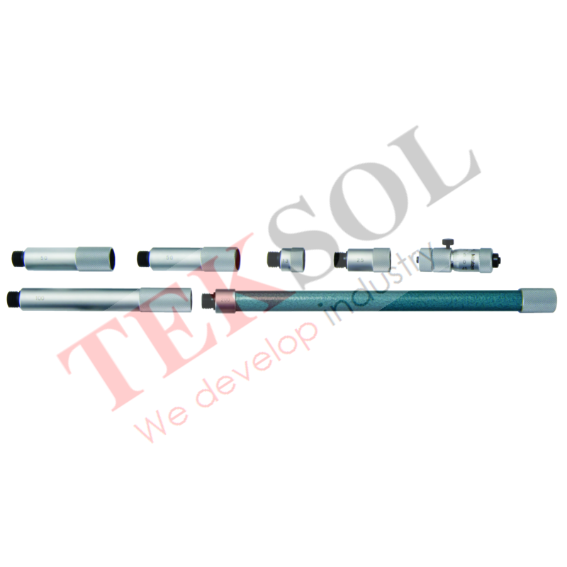 Panme đo trong cơ khí dạng khẩu Mitutoyo 137-208 (50-500mm/ 0.01mm)