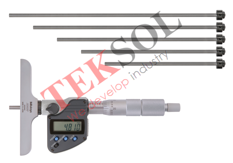 Panme đo sâu điện tử Mitutoyo 329-350-30 0-/6"150mm x 0.001mm