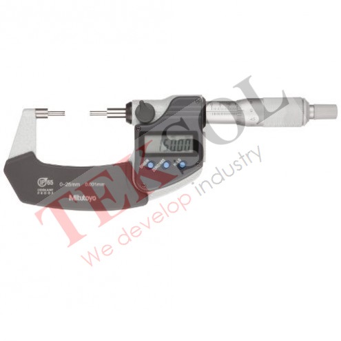 Panme điện tử đầu nhỏ 331-251-30 0-25mm x 0.001 Kiểu A