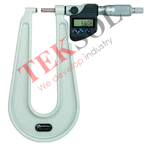 Panme đo tấm điện tử 389-261-30 0-25mm x 0.001 (S-F)