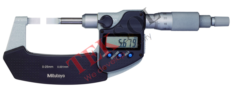 Panme điện tử đo rãnh 422-232-30 50-75mm x 0.001 kiểu A