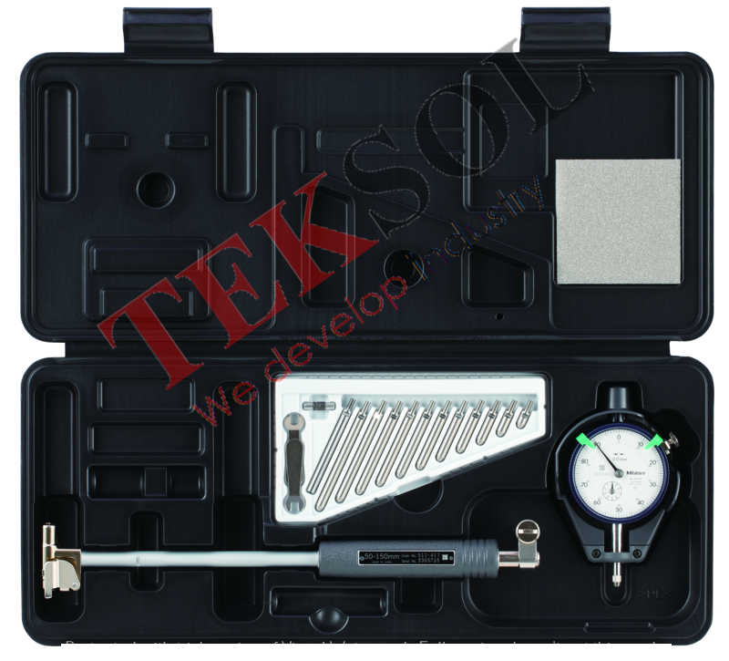 Bộ đồng hồ đo lỗ Mitutoyo 511-426 35-60mm x 0.01 (Lỗ bít)