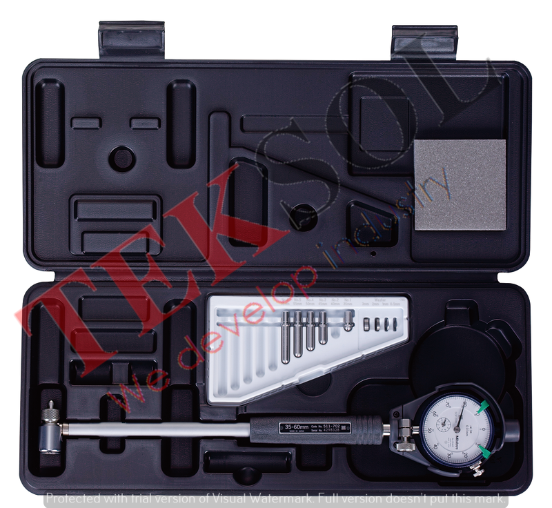 Bộ đồng hồ đo lỗ Mitutoyo 511-712 35-60mm x 0.01