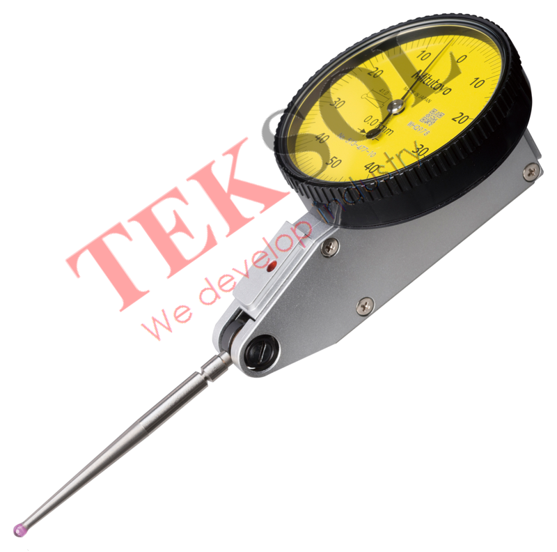 Đồng hồ chân gập 513-477-10E 0-1mm/0.01mm (Đầu ruby)