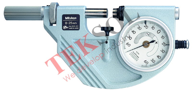 Panme đồng hồ 523-122 25-50mm x 0.001