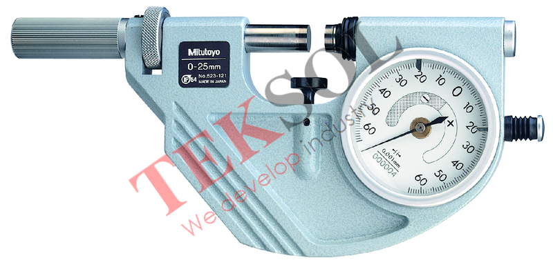Panme đồng hồ 523-123 50-75mm x 0.001