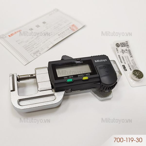 Đồng hồ đo độ dày điện tử Mitutoyo 700-119-30 (0-12mm)
