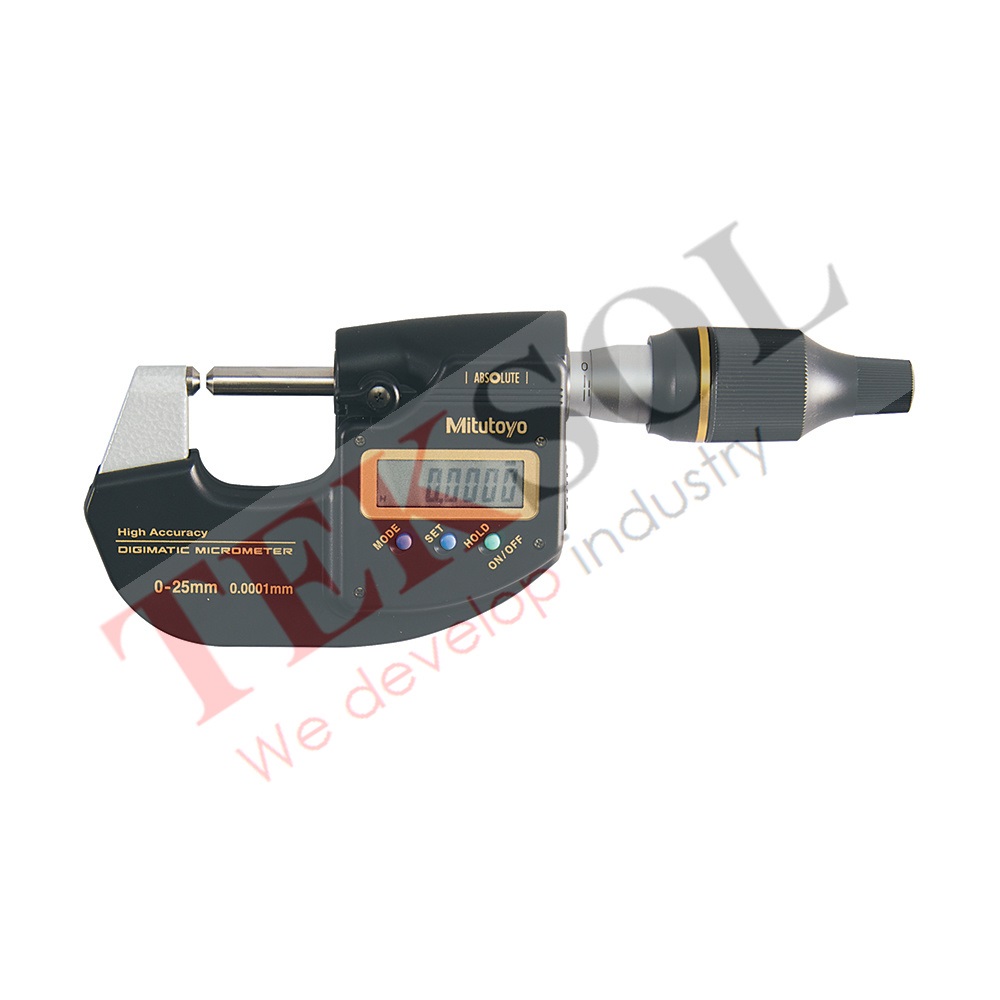 Panme điện tử đo ngoài 293-100-10, 0-25mm (0.0001mm)