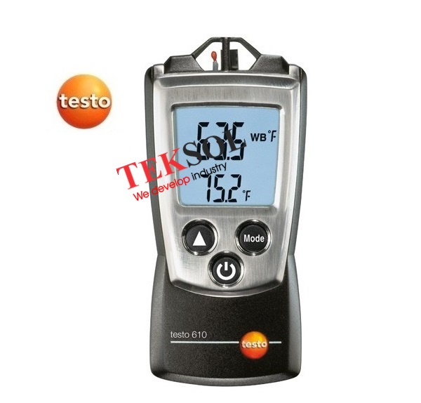 Máy đo nhiệt độ, độ ẩm – testo 610