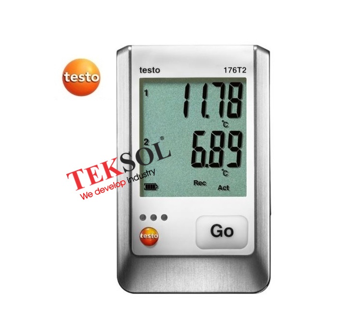 Máy đo nhiệt độ tự ghi – testo 176T2